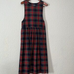 Vintage Country Weekend Plaid Tartan Dress